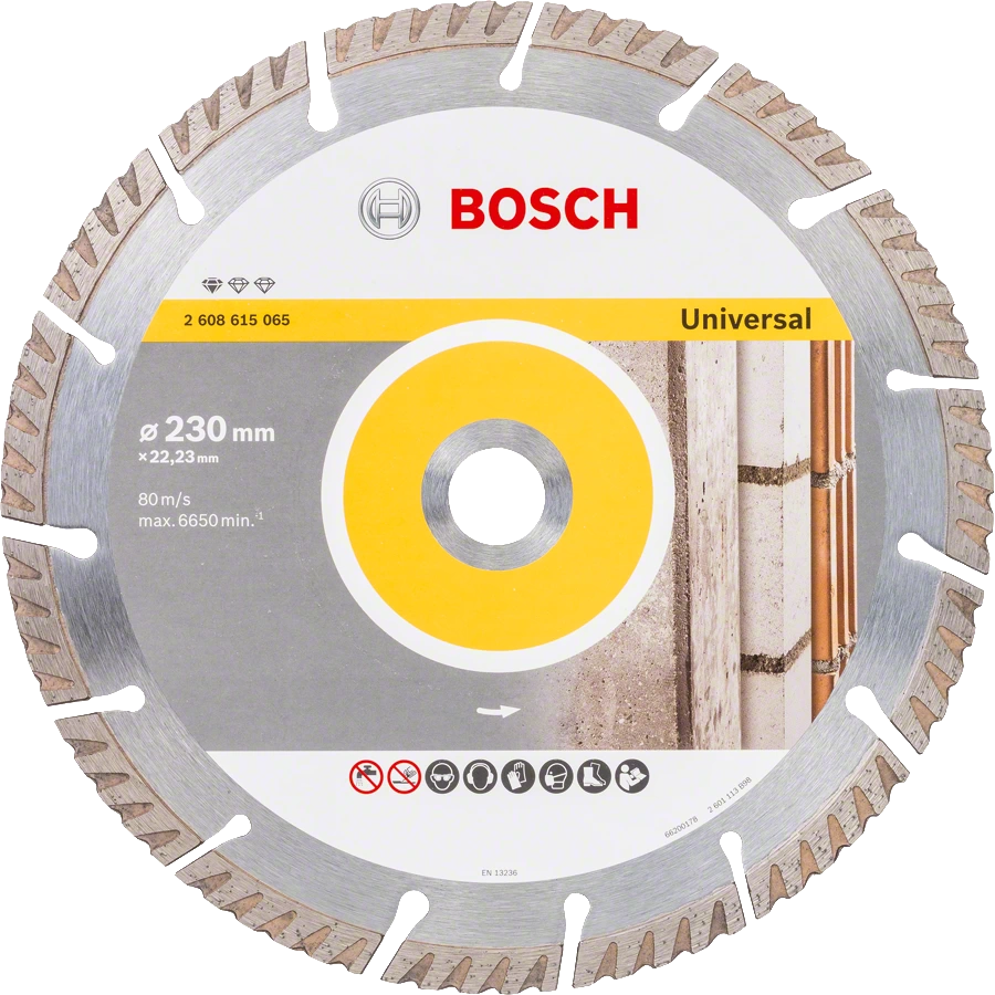 Диск алмазный Bosch 230х22.2 мм Stf Universal 2608615065 Bosch от магазина Tehnorama
