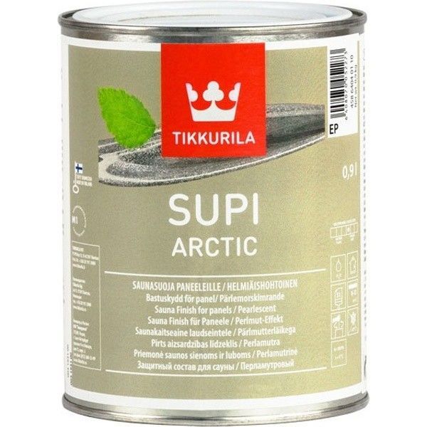 товар Воск для саун Tikkurila "Supi Arctic" 0.9л 1/3 27429 Tikkurila магазин Tehnorama (официальный дистрибьютор Tikkurila в России)