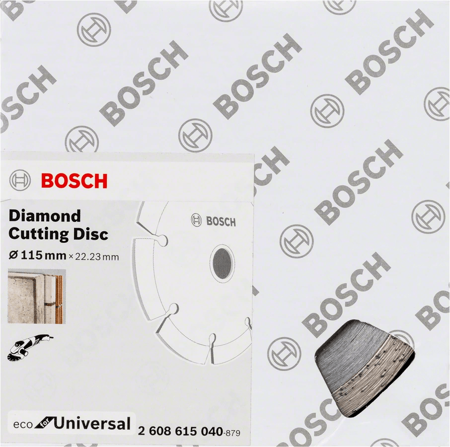 Алмазный диск Bosch 125х22.2 мм eco Universal 2608615028 Bosch от магазина Tehnorama