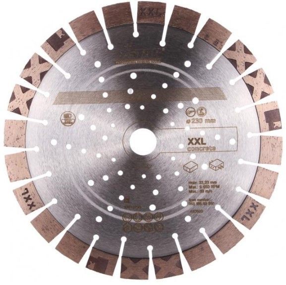 Алмазный диск Distar XXL 230x2.8/2x22.2мм арм.бетон песчаник высота сегмента 17мм 14315530017 Distar от магазина Tehnorama