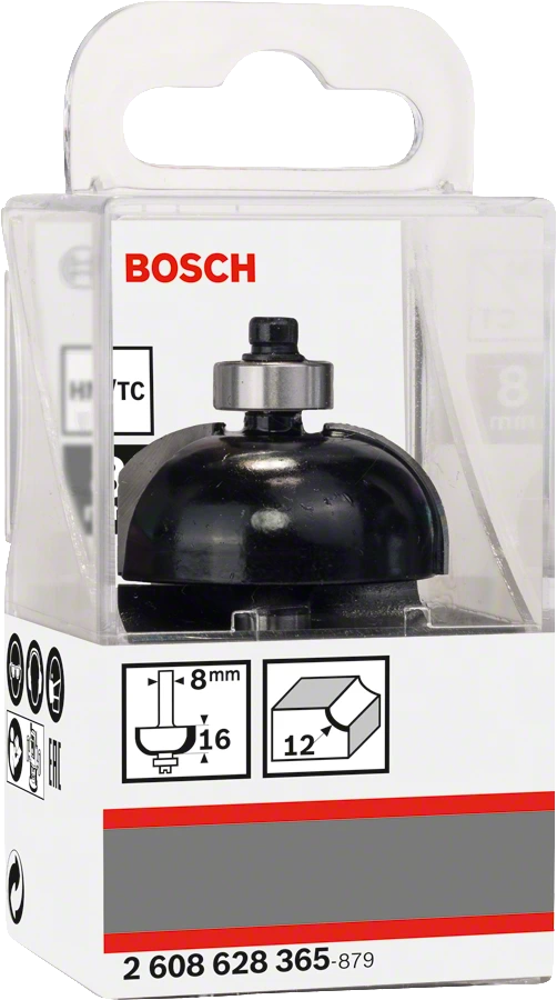 Фреза Bosch галтельная 12/16/8мм 2608628365 Bosch от магазина Tehnorama