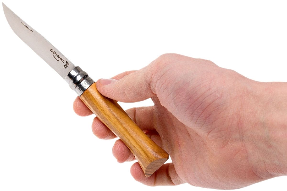 Нож Opinel №6 нержавеющая сталь рукоять из дерева оливы в к/к 002023 Opinel от магазина Tehnorama