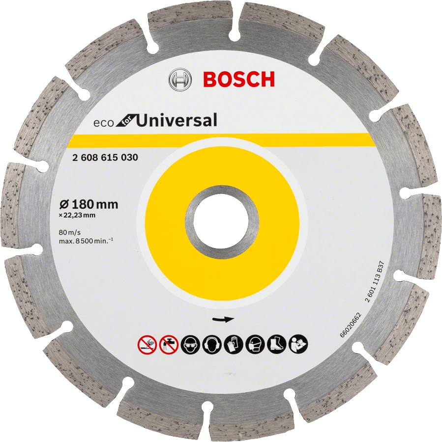 товар Алмазный диск Bosch 230х22 eco Universal 2608615031 Bosch магазин Tehnorama (официальный дистрибьютор Bosch в России)
