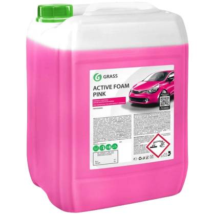 товар Автошампунь Grass Active Foam Pink розовая пена для бесконтактной мойки 23кг 800024 Grass магазин Tehnorama (официальный дистрибьютор Grass в России)