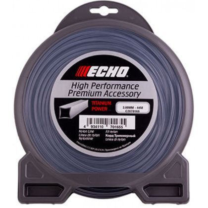 товар Корд триммерный Echo Titanium Power Line 3мм 44м C2070165 Echo магазин Tehnorama (официальный дистрибьютор Echo в России)