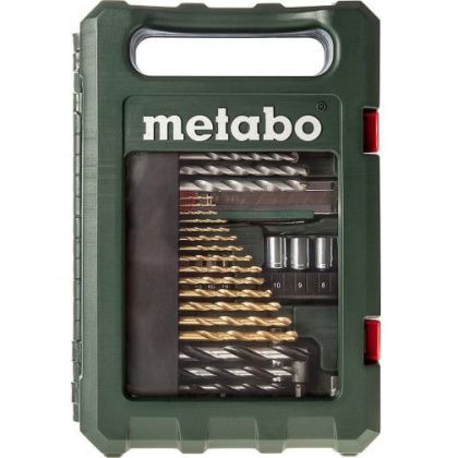 товар Набор бит и сверл Metabo 55шт 626707000 Metabo магазин Tehnorama (официальный дистрибьютор Metabo в России)