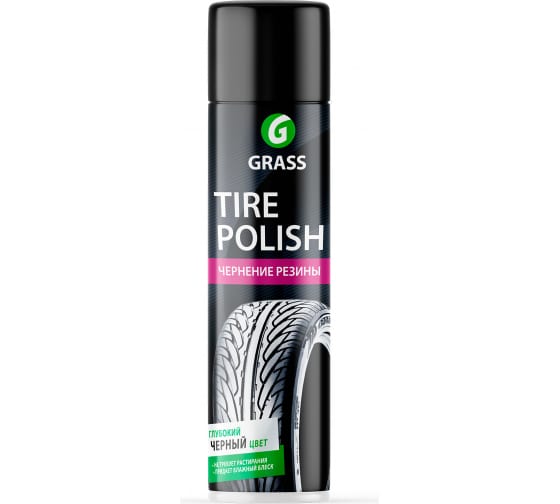 Чернитель резины Grass "Tire Polish" аэрозоль 650мл 700670 Grass от магазина Tehnorama