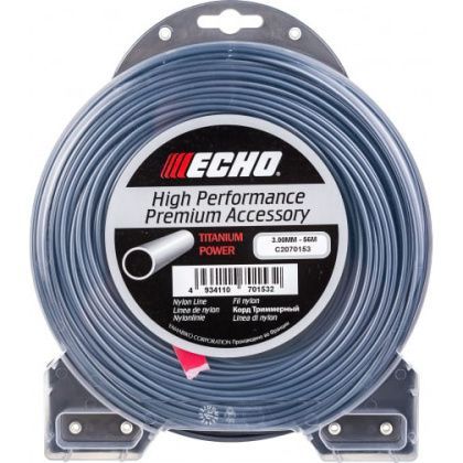 товар Корд триммерный Echo Titanium Power Line 3мм 56м C2070153 Echo магазин Tehnorama (официальный дистрибьютор Echo в России)