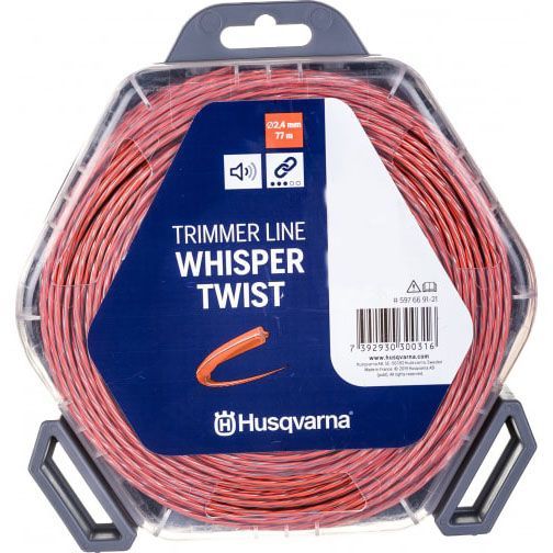 Леска для триммера Husqvarna Whisper Twist 2.4мм 77м 5976691-21 Husqvarna от магазина Tehnorama