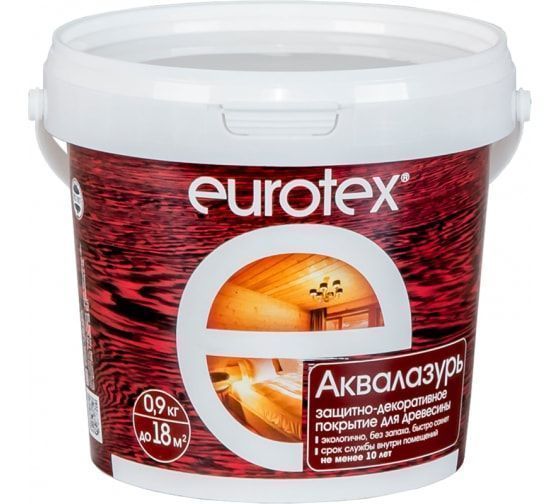 товар Лак защитно-декоративный Eurotex канадский орех 0.9л 6 15598 Eurotex магазин Tehnorama (официальный дистрибьютор Eurotex в России)