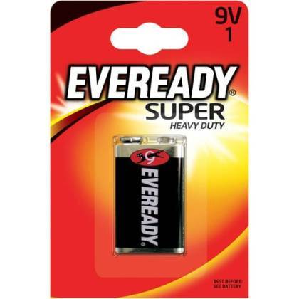 товар Батарейка Energizer Eveready SHD 6F22 9V B1 1шт 382049 Energizer магазин Tehnorama (официальный дистрибьютор Energizer в России)