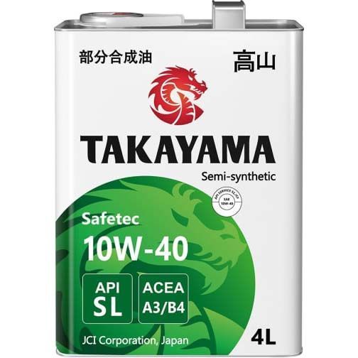 Масло моторное Takayama 4л Safetec полусинтетическое 605591  от магазина Tehnorama