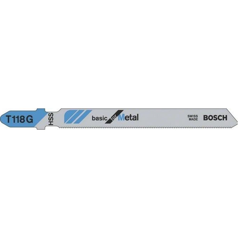 Пилки по металлу Bosch Т118G 5шт HSS 2608631012 Bosch от магазина Tehnorama