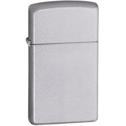 товар Зажигалка Zippo Slim Satin Chrome 1605 Zippo магазин Tehnorama (официальный дистрибьютор Zippo в России)