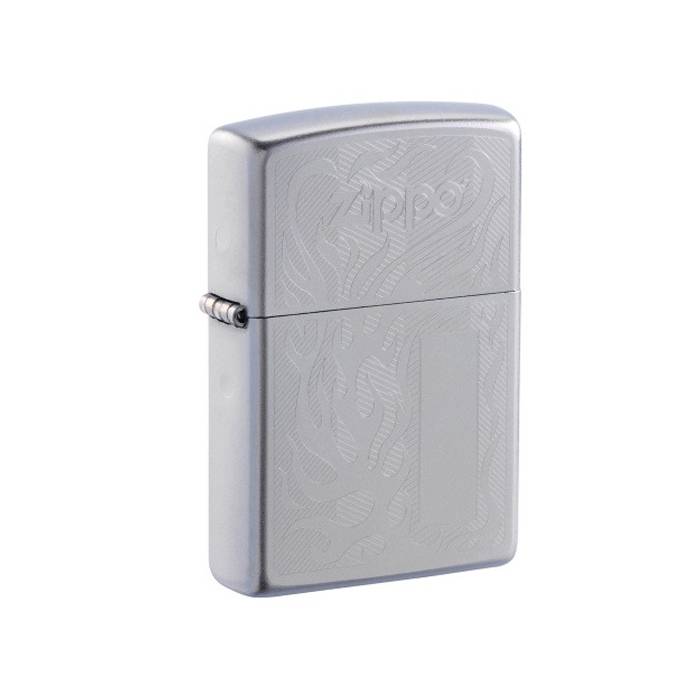 Зажигалка Zippo Satin Chrome серебристая матовая 29698 Zippo от магазина Tehnorama