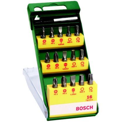товар Набор бит Bosch 25мм 16шт 2607019453 Bosch магазин Tehnorama (официальный дистрибьютор Bosch в России)