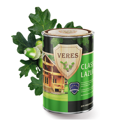 Пропитка Veres classic № 8 дуб темный 0.9л 42015 Veres от магазина Tehnorama