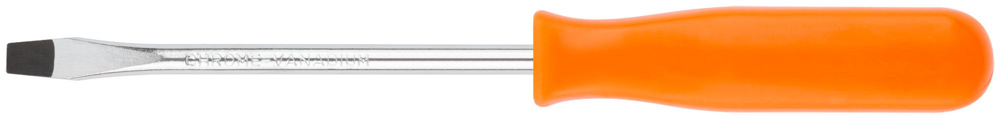 Отвертка "Эконом", CrV сталь, пластиковая оранжевая ручка  6х100 мм SL F54184 FIT от магазина Tehnorama