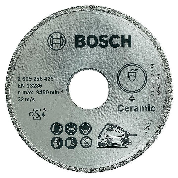 товар Алмазный диск Bosch 65x15 мм 2609256425 Bosch магазин Tehnorama (официальный дистрибьютор Bosch в России)