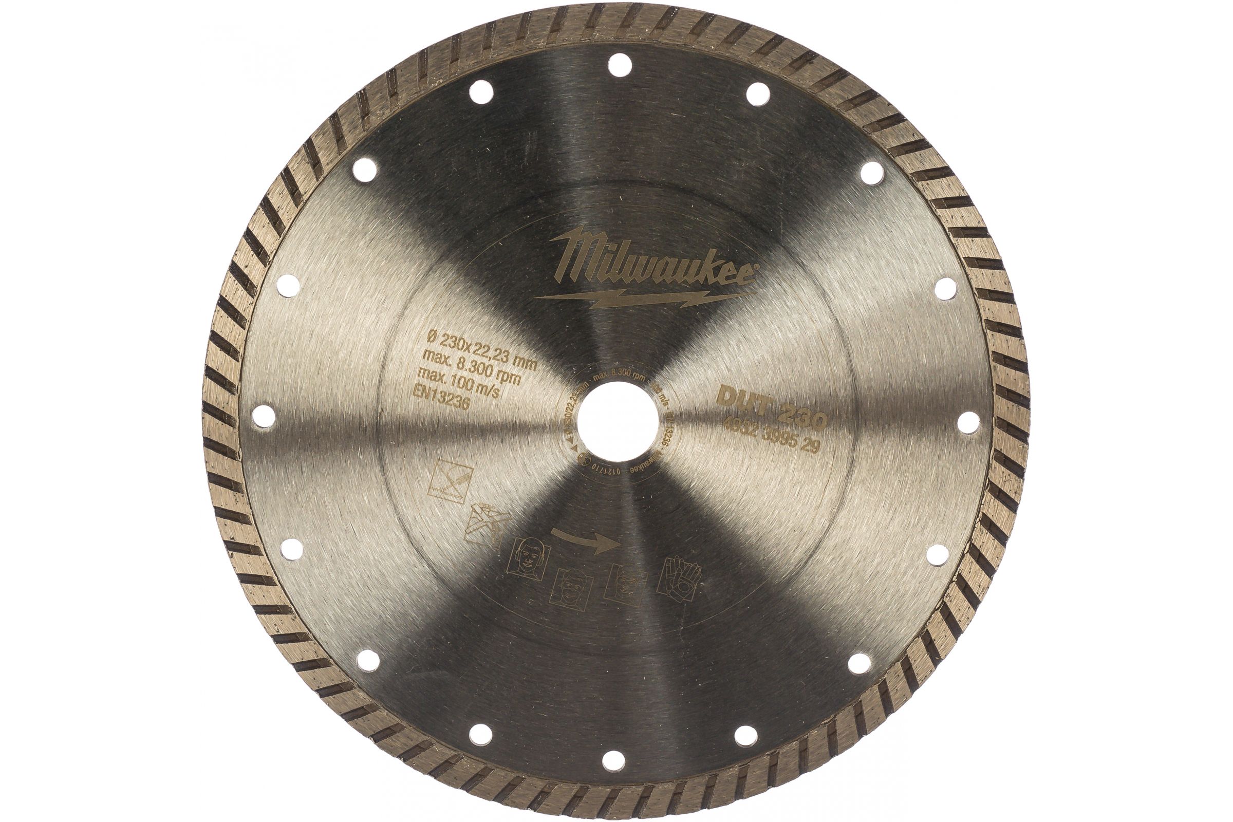 Алмазный диск Milwaukee DUT 230х22.23 универсал 4932399529 Milwaukee от магазина Tehnorama