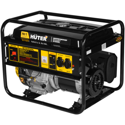 товар Электрогенератор Huter DY6500L 64/1/6 Huter магазин Tehnorama (официальный дистрибьютор Huter в России)