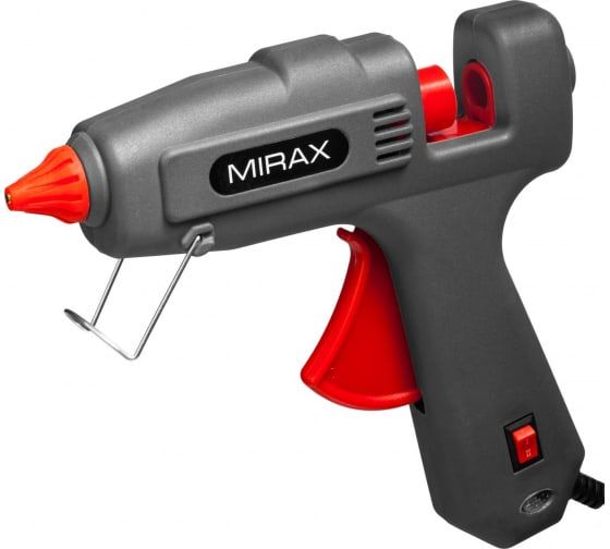 Клеевой пистолет Mirax термоклеящий электрический 200Вт/220В 11мм 06807 Mirax от магазина Tehnorama