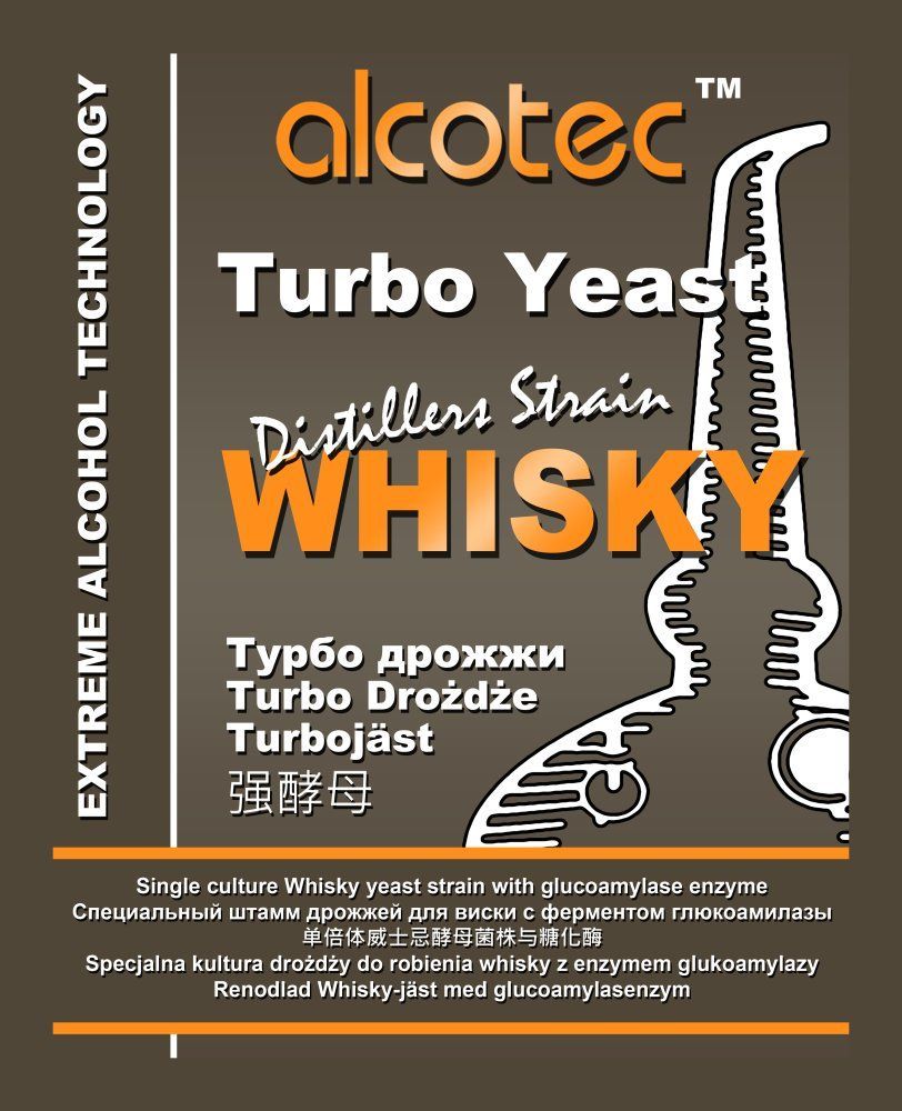 товар Дрожжи спиртовые Alcotec Whisky Turbo 73гр 00448 Alcotec магазин Tehnorama (официальный дистрибьютор Alcotec в России)
