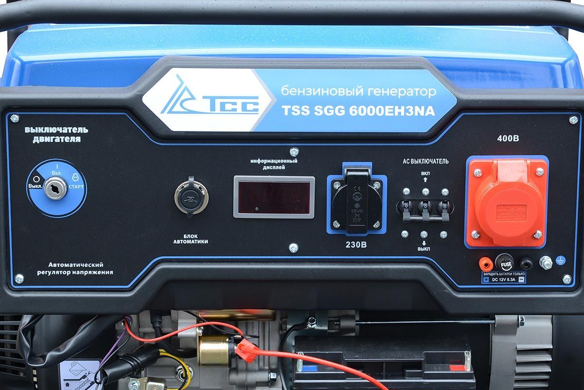 Генератор бензиновый TSS SGG 6000EH3NA 160011 TSS от магазина Tehnorama