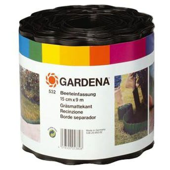 товар Бордюр Gardena черный 15 см 00532-20.000.00 Gardena магазин Tehnorama (официальный дистрибьютор Gardena в России)