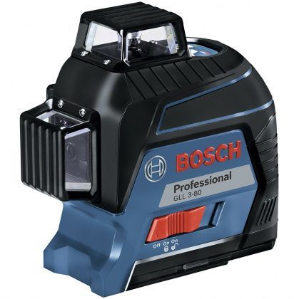 товар Лазерный нивелир Bosch GLL 3-80 + кейс-мяч 06159940LM Bosch магазин Tehnorama (официальный дистрибьютор Bosch в России)