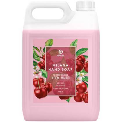 товар Крем-мыло жидкое Grass Milana спелая черешня 5л 126405 Grass магазин Tehnorama (официальный дистрибьютор Grass в России)