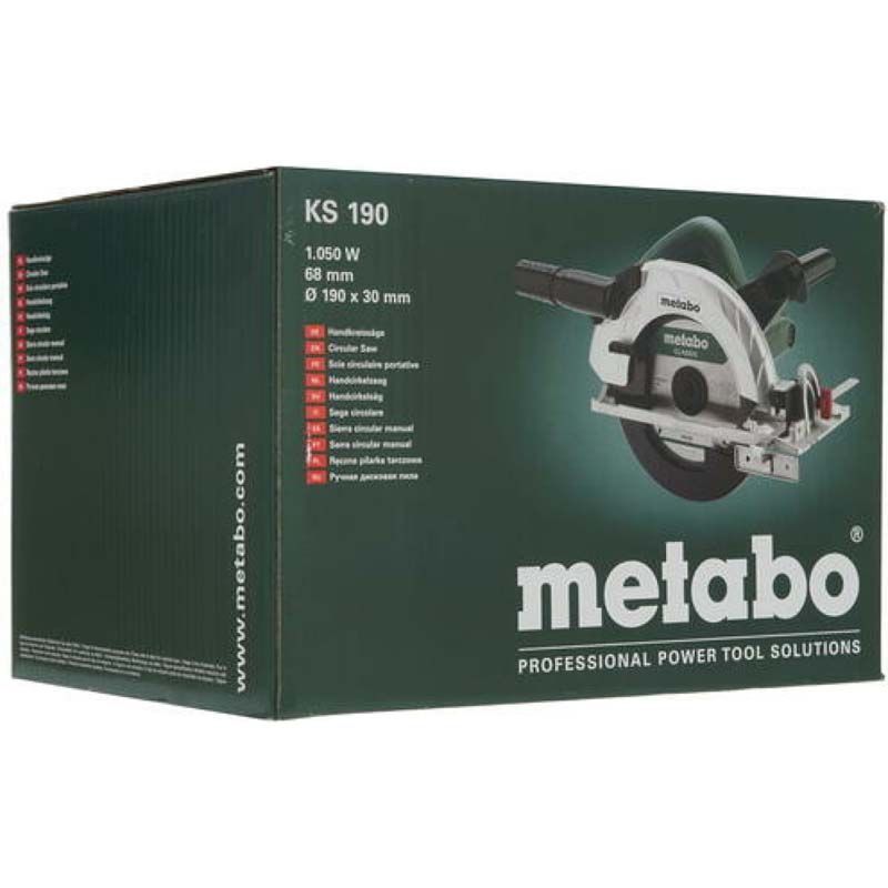 Пила дисковая Metabo KS 190 602364000 Metabo от магазина Tehnorama