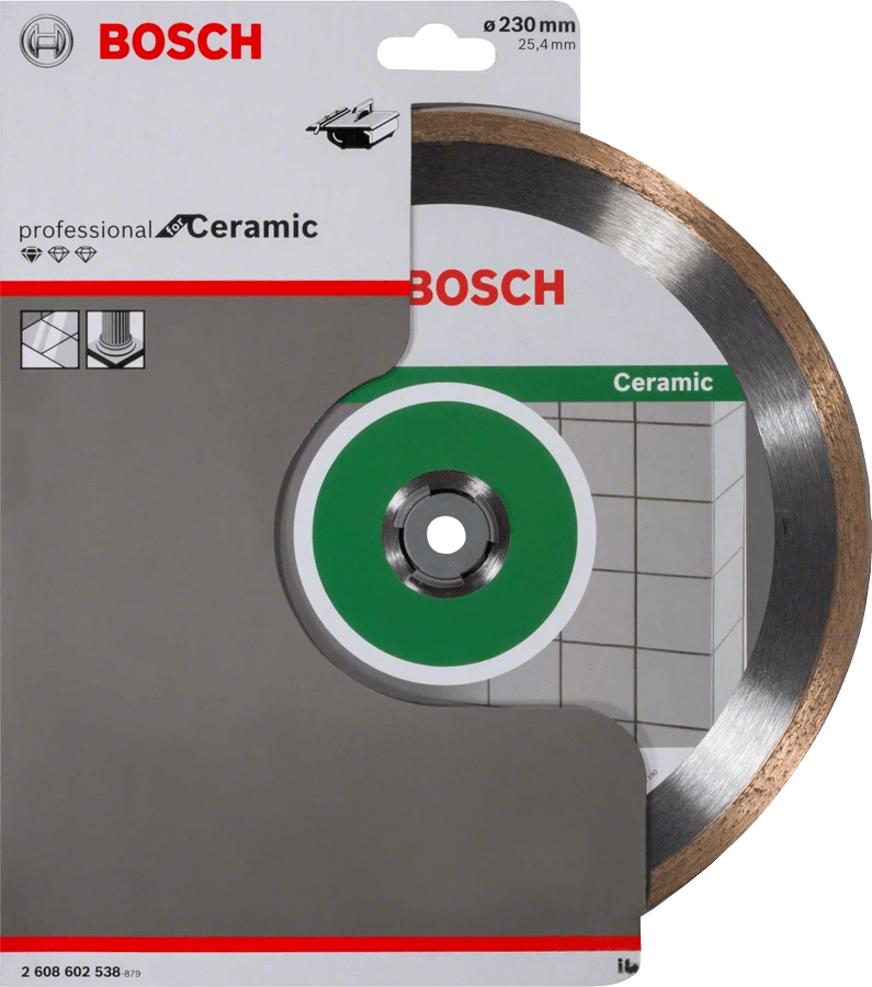 Алмазный диск отрезной Bosch professional for Ceramic 230х25.4 мм для настольных пил 2608602538 Bosch от магазина Tehnorama