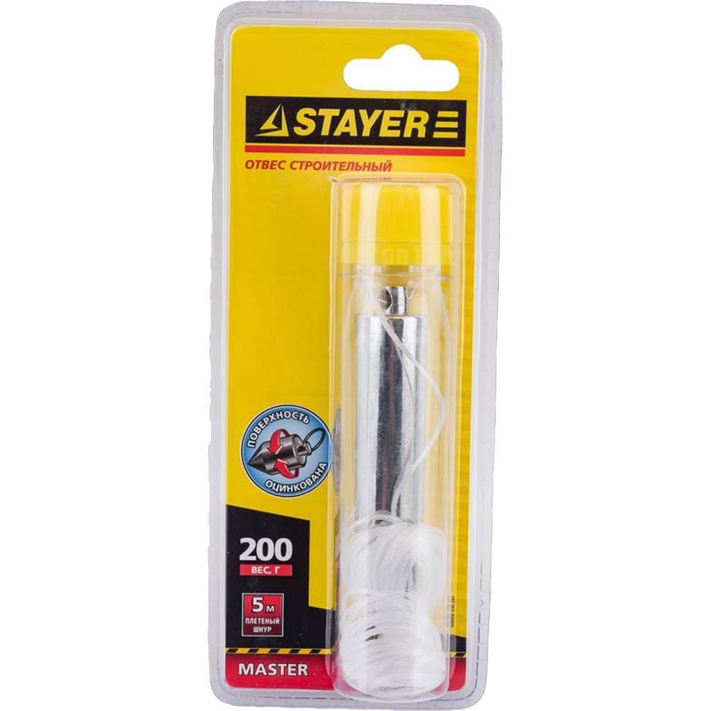 Отвес Stayer master 200г 0635-20_z01 Stayer от магазина Tehnorama