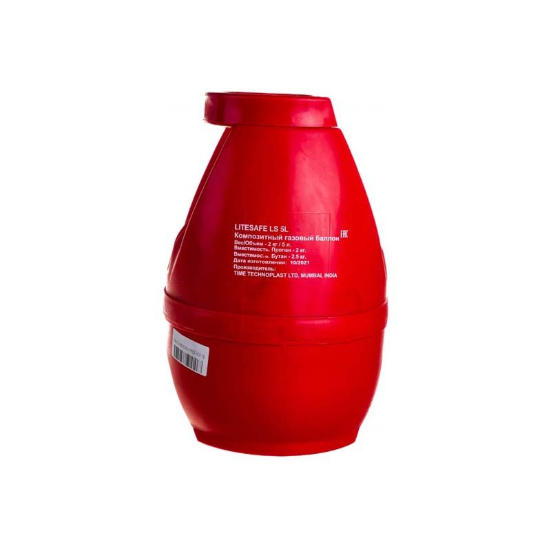 Баллон полимерно-композитный LiteSafe для сжиженного газа LS 5L LiteSafe от магазина Tehnorama
