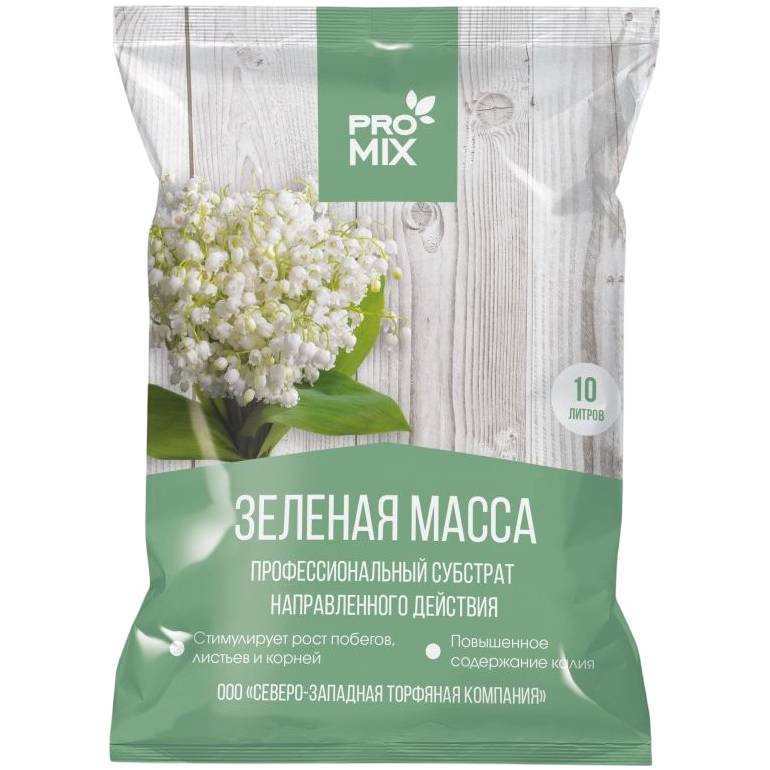 Грунт СЗТК ProMix Зеленая масса цветочный 10л 734785 СЗТК от магазина Tehnorama