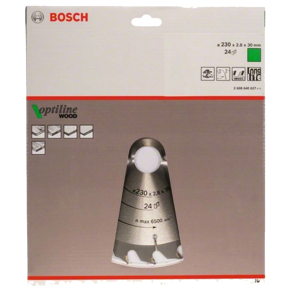 Диск пильный Bosch 230х30х24 optiline 2608640627 Bosch от магазина Tehnorama