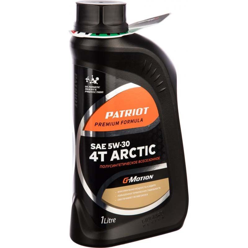 Масло 4-х тактное Patriot 1л G-Motion Arctic полусинтетическое 850030100 Patriot от магазина Tehnorama