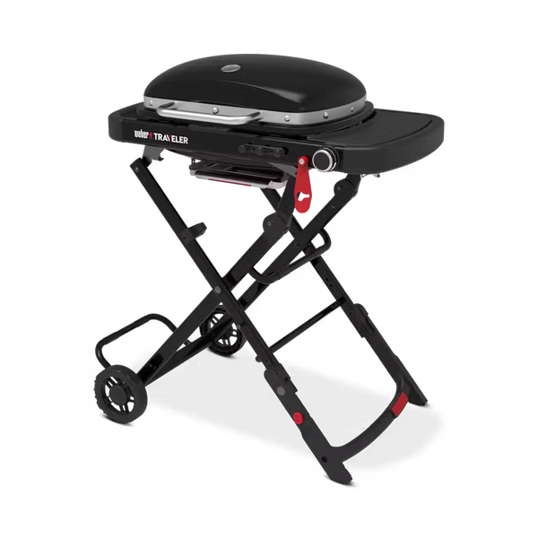 Гриль газовый Weber TRAVELER Compact, черный Weber от магазина Tehnorama