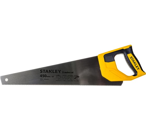 Ножовка по дереву Stanley tradecut 460мм 11 tpi 1-20-355 Stanley от магазина Tehnorama