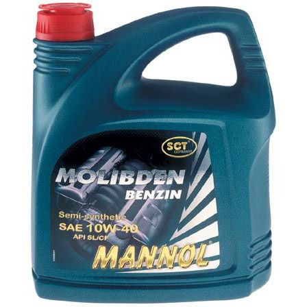 Масло моторное Mannol 4л Молибден полусинтетическое 1121/817 Mannol от магазина Tehnorama