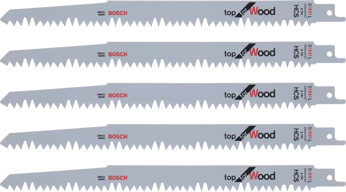Пилки для ножовки Bosch S1531L 1шт/5 2608650676 Bosch от магазина Tehnorama