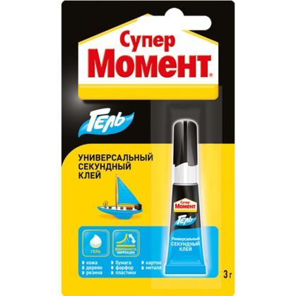 товар Клей Момент Супер гель 3г Момент магазин Tehnorama (официальный дистрибьютор Момент в России)