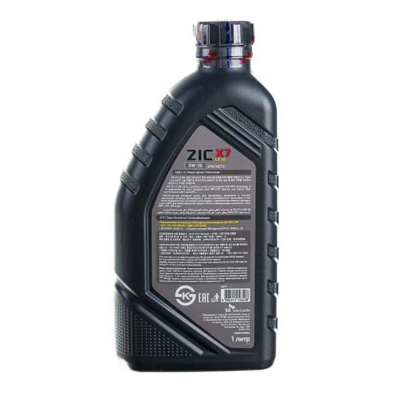 Масло моторное Zic 1л X7 LS синтетическое 132619 Zic от магазина Tehnorama