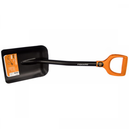 товар Лопата совковая укороченная Fiskars Solid 1026649/132622 Fiskars магазин Tehnorama (официальный дистрибьютор Fiskars в России)