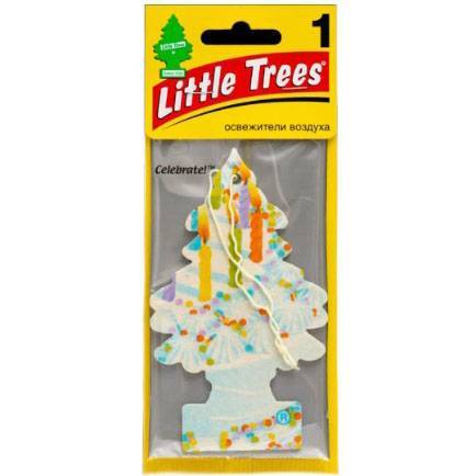 Ароматизатор сухой Car-Freshner Little Trees С днем Рождения 17357 Little Trees от магазина Tehnorama