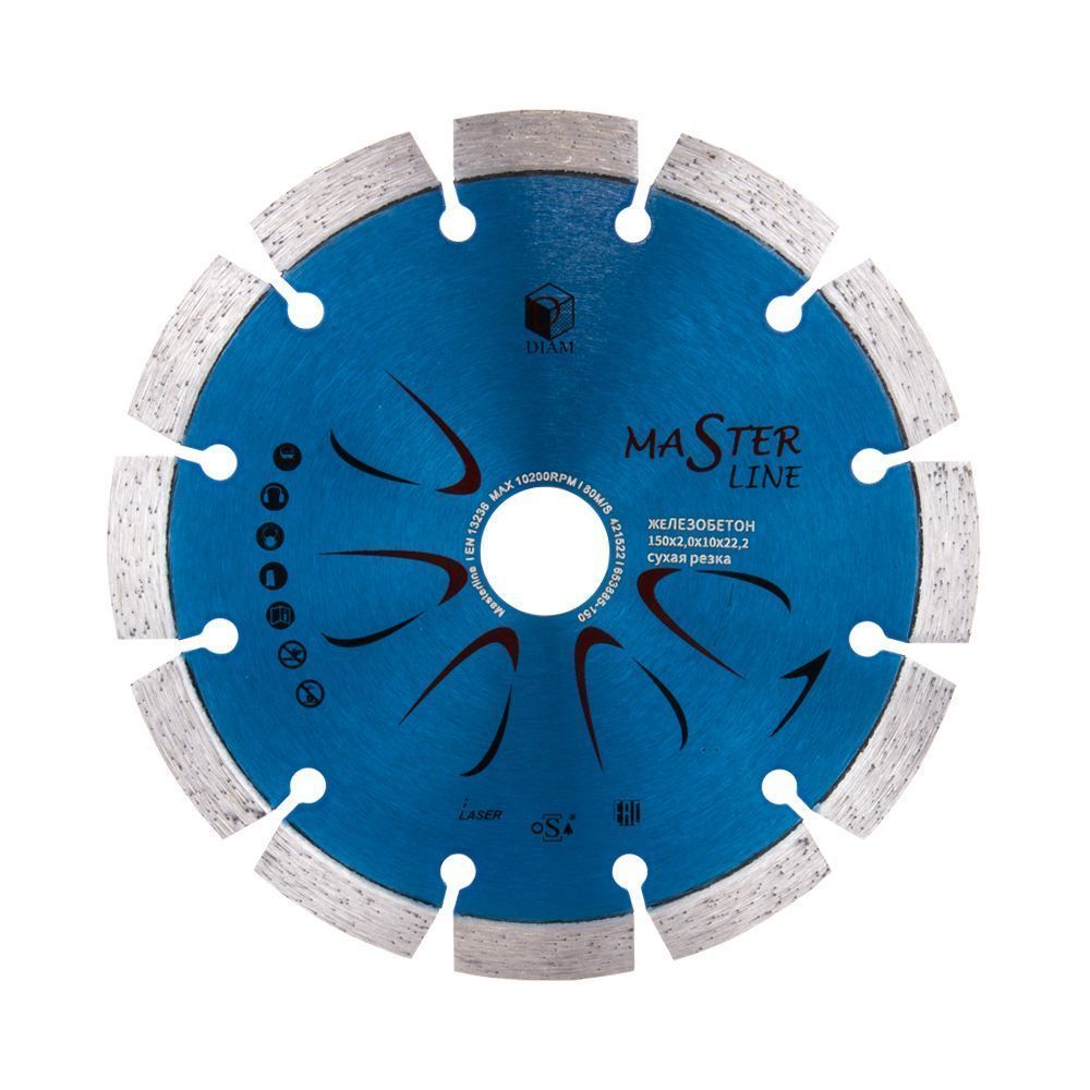 Алмазный диск Diam master line железобетон 000500 Diam от магазина Tehnorama