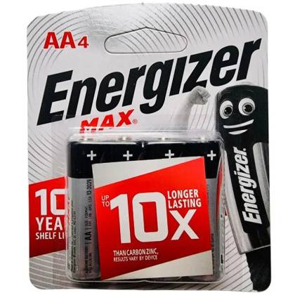 товар Батарейки Energizer MAX АА Е91 3+1шт 854 Energizer магазин Tehnorama (официальный дистрибьютор Energizer в России)