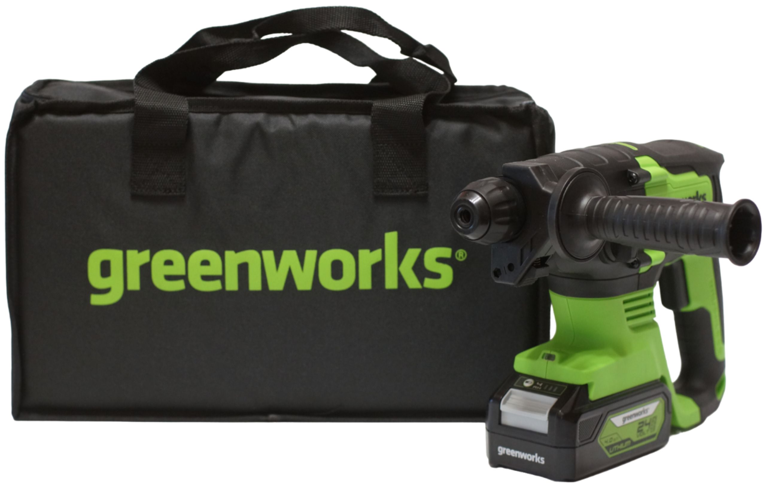 Аккумуляторный перфоратор Greenworks GD24SDS2 3803007UB Greenworks от магазина Tehnorama