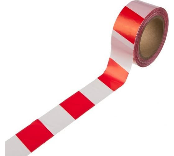 Лента сигнальная ЗУБР Мастер цвет красно-белый 75мм х 200м 12240-75-200 Зубр от магазина Tehnorama